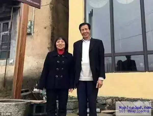True love! Millionaire Gives Up Vast Wealth to Live a Modest Life With His Humble Villager Wife (Photos)